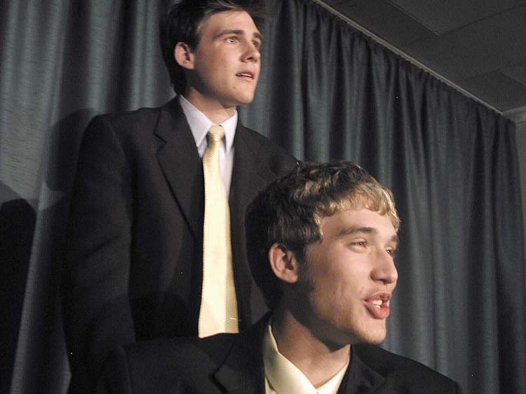 Jared Barton and Zac Roberts (dramatic duet acting)