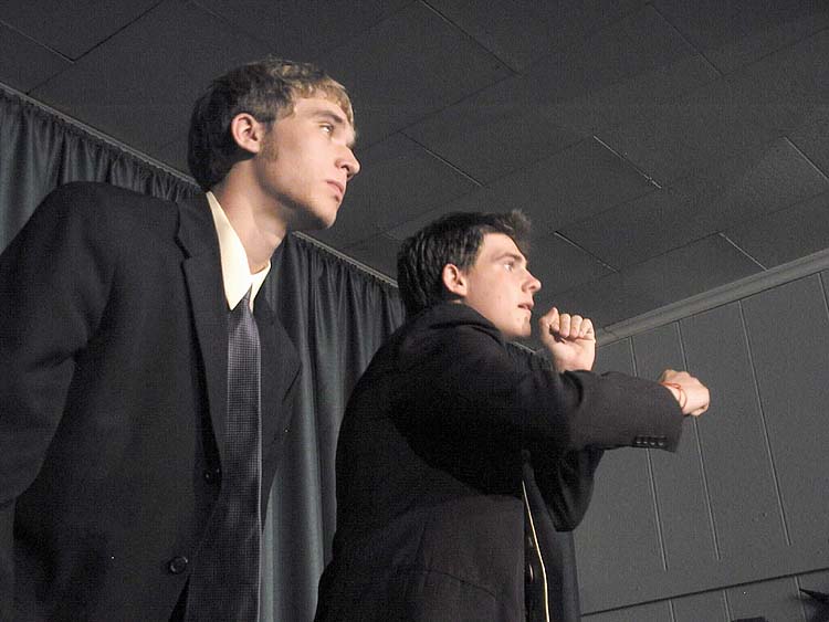 Jared Barton and Zac Roberts (dramatic duet acting)