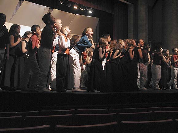 Great Bend Youth Chorale and the Colorado Children's Chorale