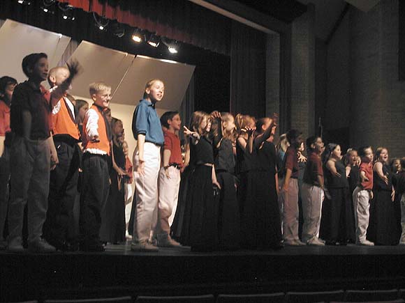 Great Bend Youth Chorale and the Colorado Children's Chorale