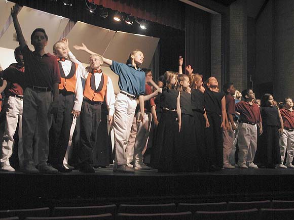 Great Bend Youth Chorale and the Colorado Children's Chorale